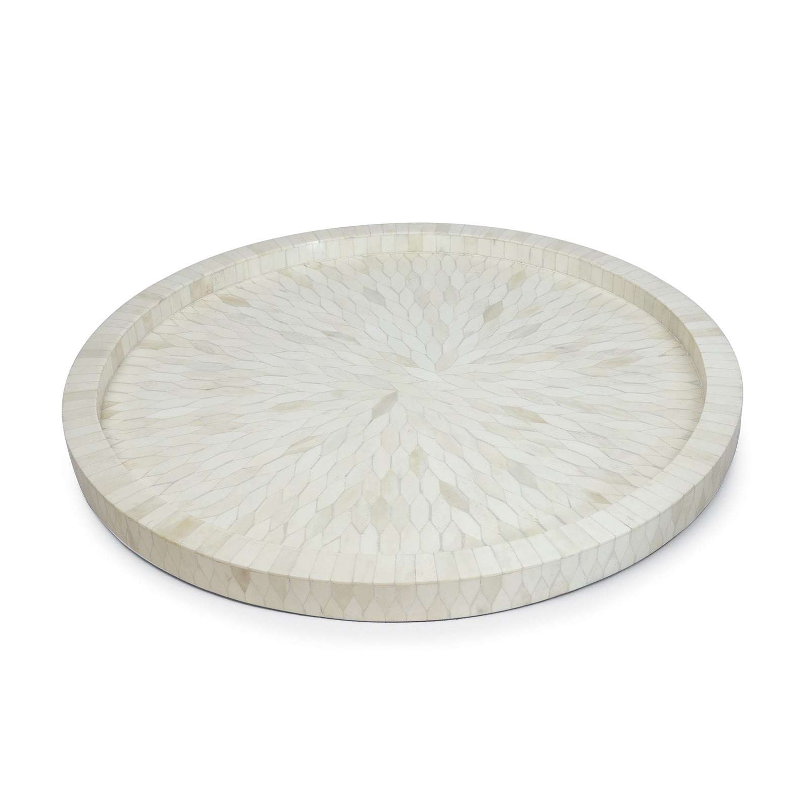 Jullian Bone Tray Small (White)