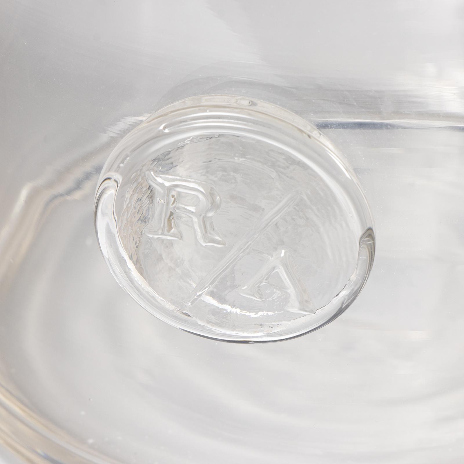 Monogram Glass Votive Large (Clear)