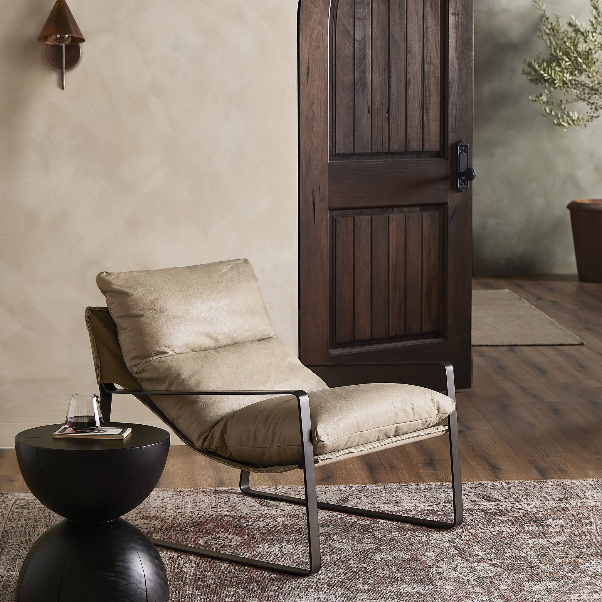 Emmett Sling Chair - Umber Natural