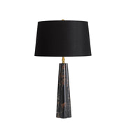 Roman Marble Table Lamp (Black)