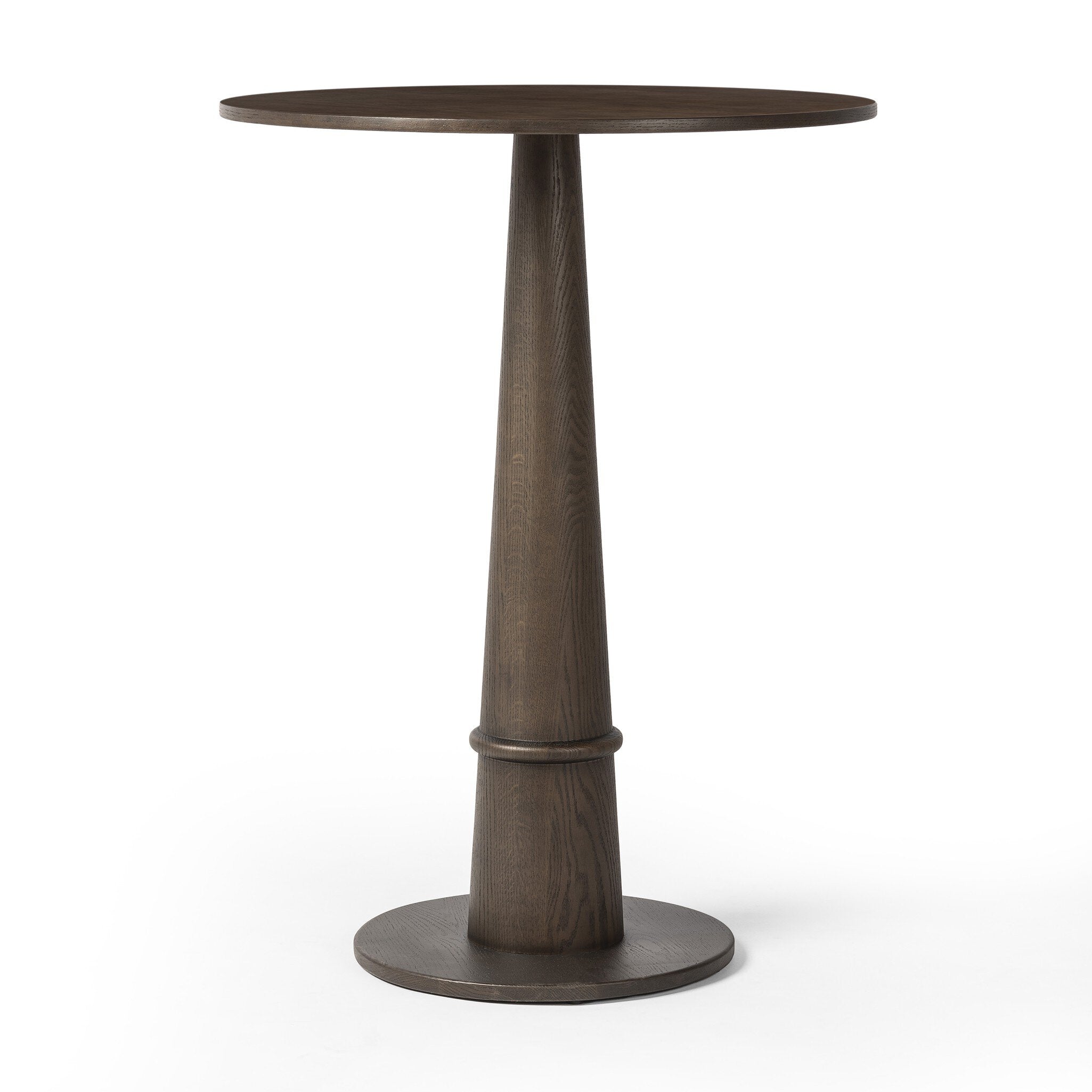 Goetz Bar + Counter Table - Brown Oak Veneer