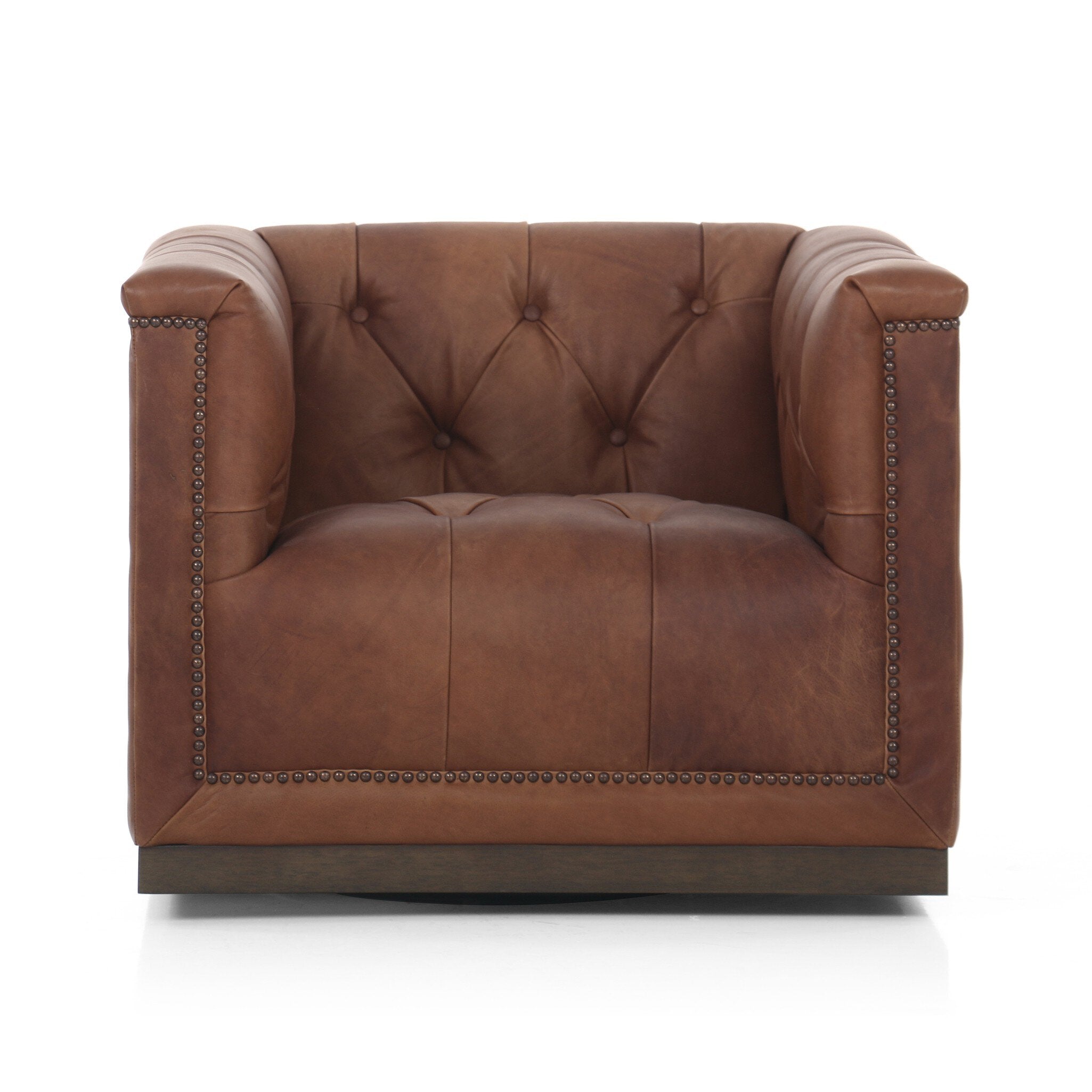 Maxx Swivel Chair - Heirloom Sienna