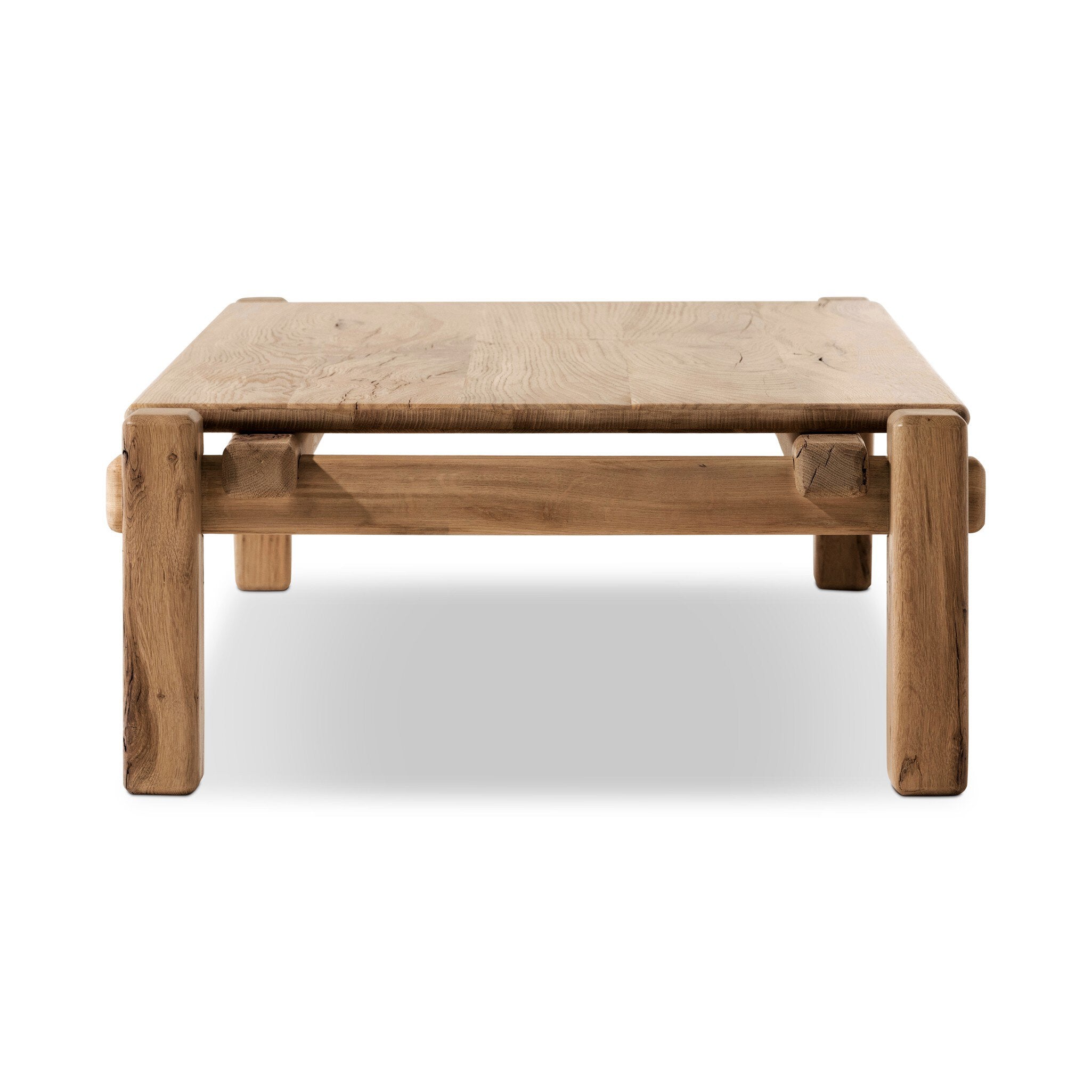 Marcia Large Coffee Table - Natural Reclaimed French Oak