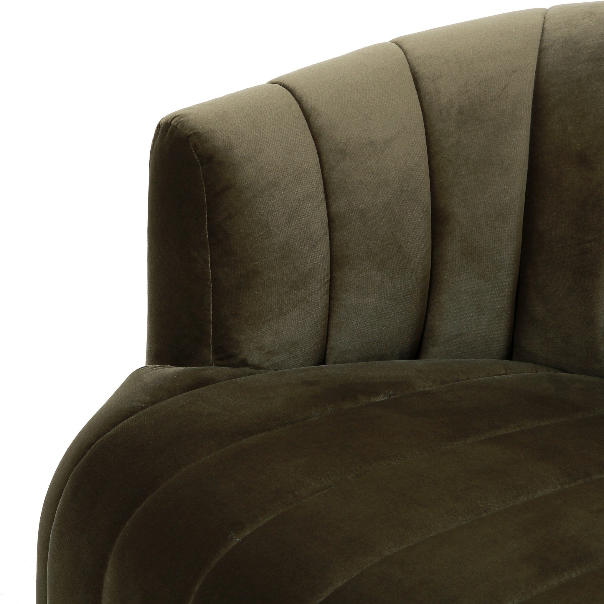 Elliana Swivel Chair - Surrey Olive
