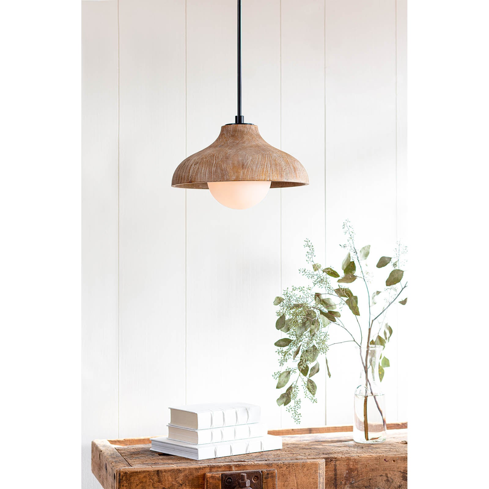 Surfside Wood Pendant (Natural)