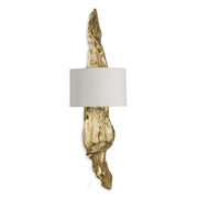 Driftwood Sconce (Antique Gold Leaf)