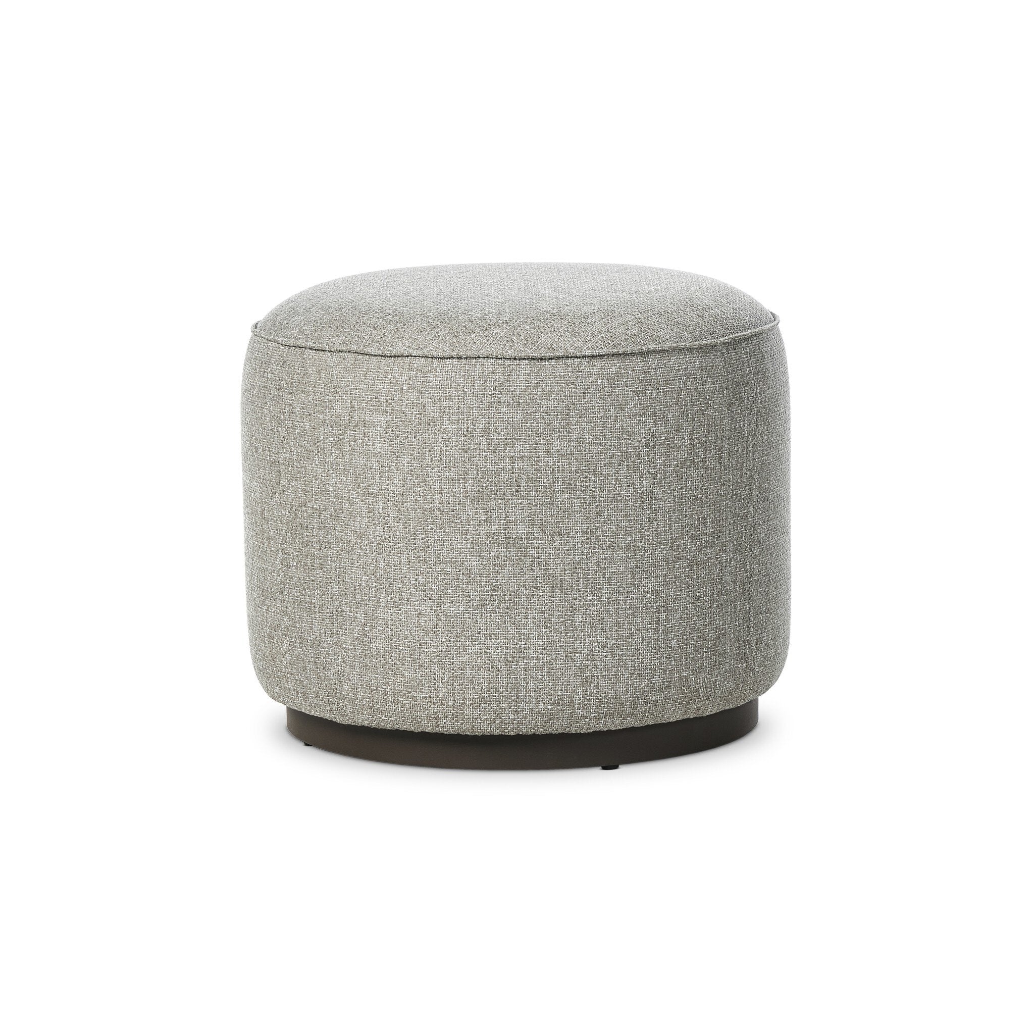 Sinclair Outdoor Ottoman - Hayes Smoke