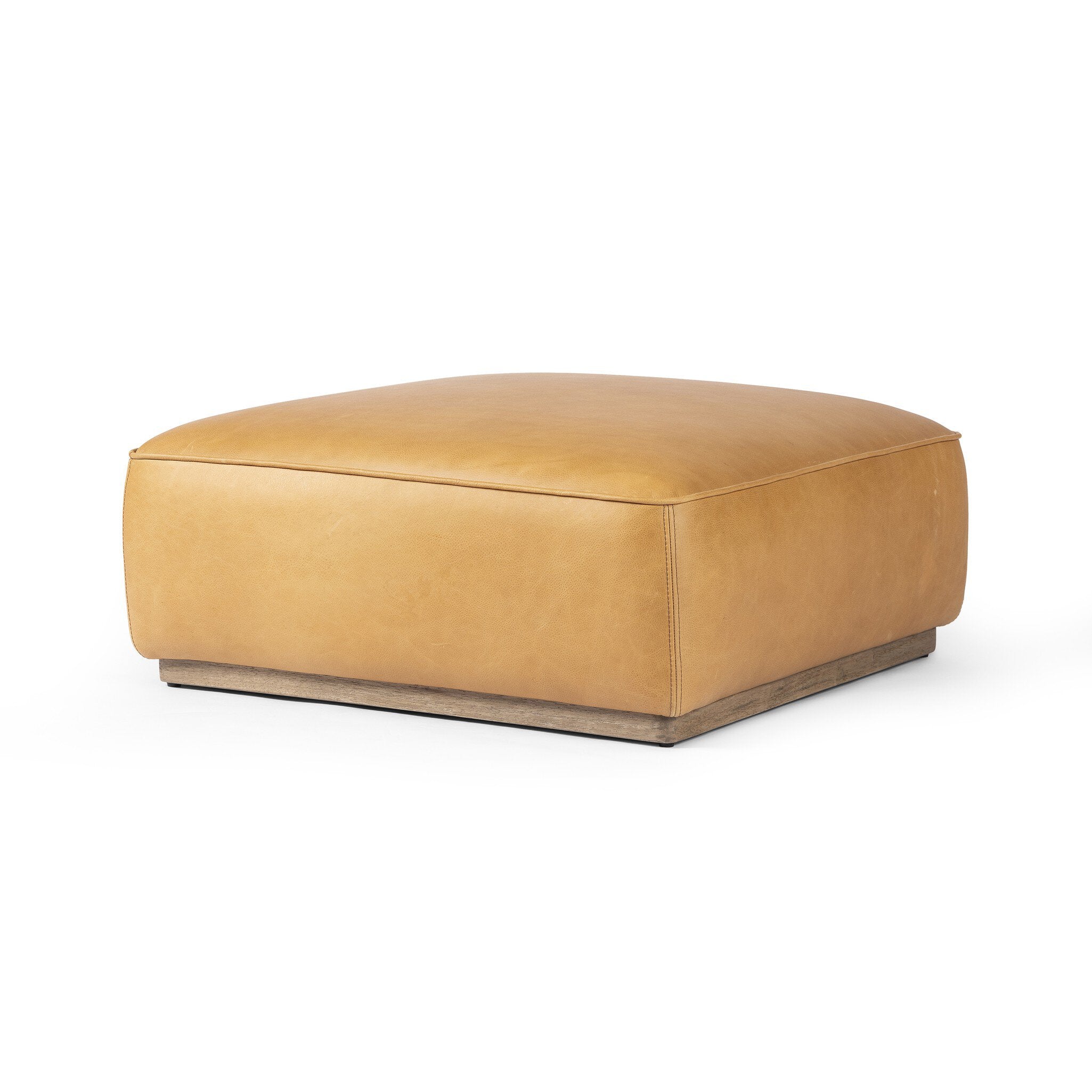 Sinclair Square Ottoman-36" - Palermo Butterscotch