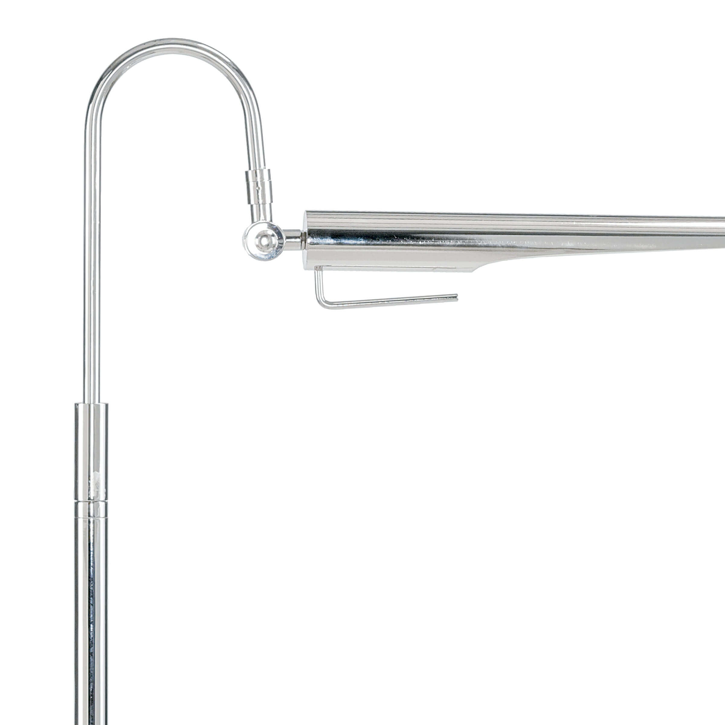 Raven Floor Lamp (Polished Nickel)
