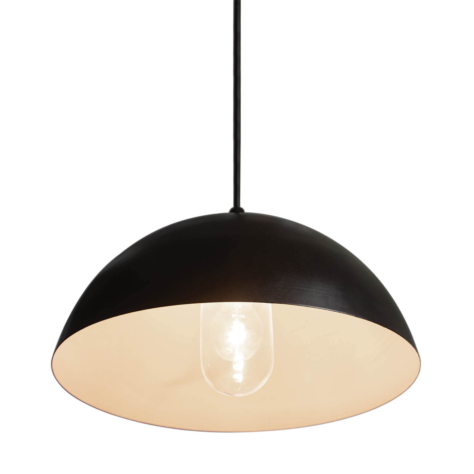 Peridot Outdoor Pendant Large (Black)