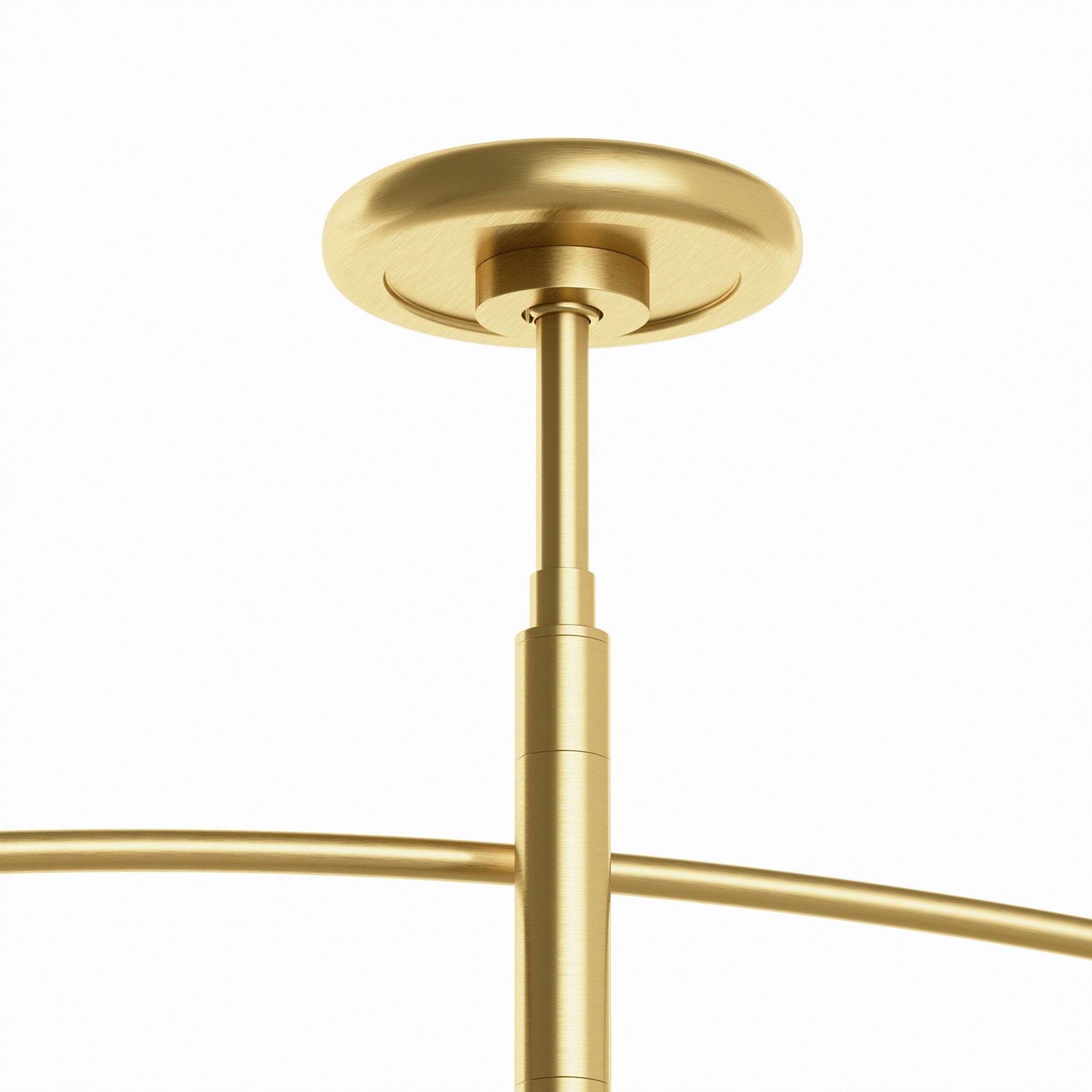 Eclipse Chandelier (Natural Brass)