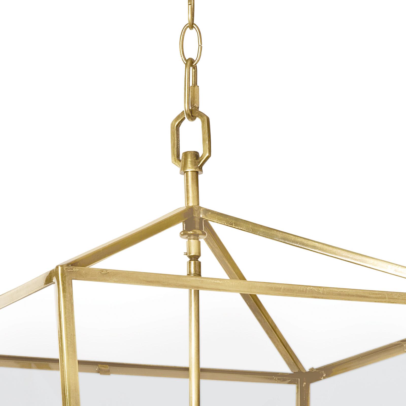 Camden Lantern (Natural Brass)