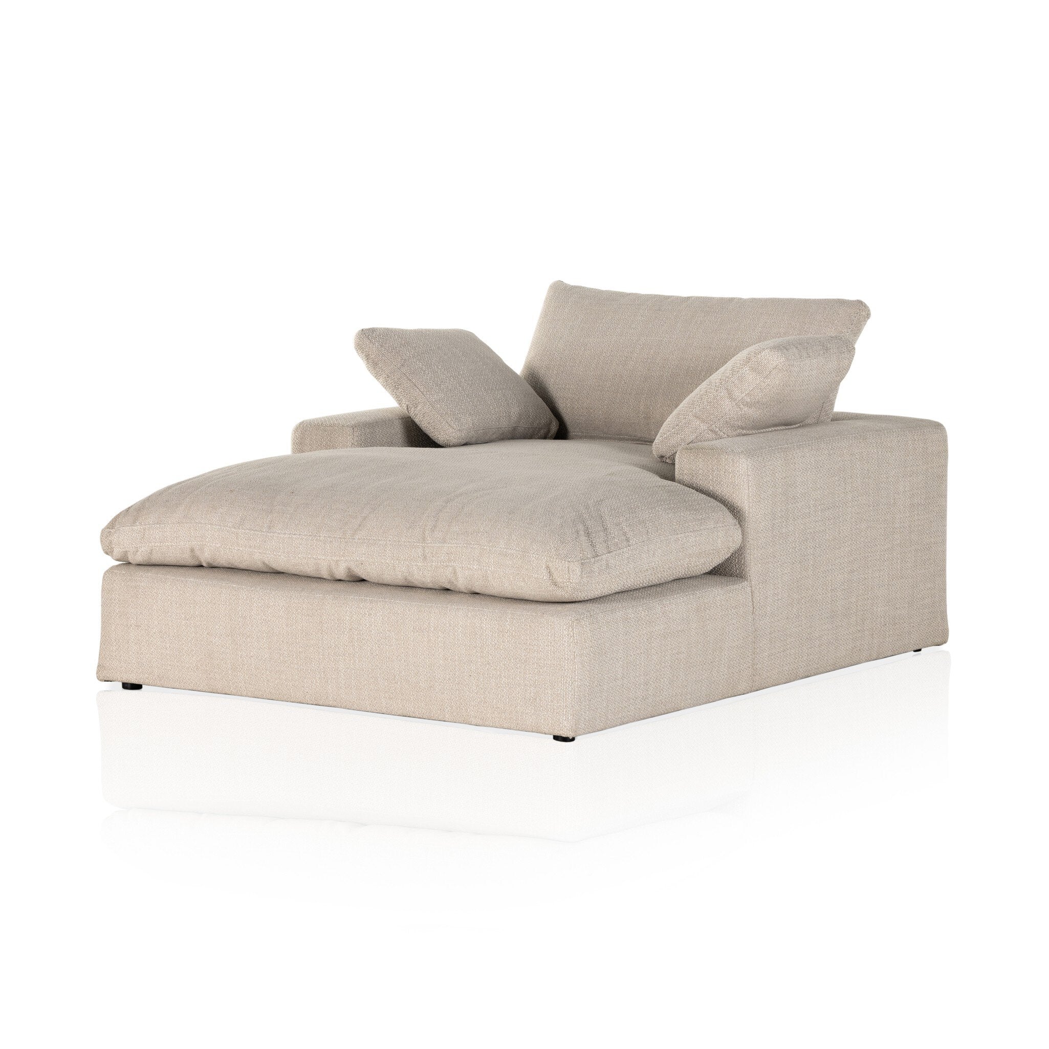 Stevie Chaise Lounge - Gibson Wheat