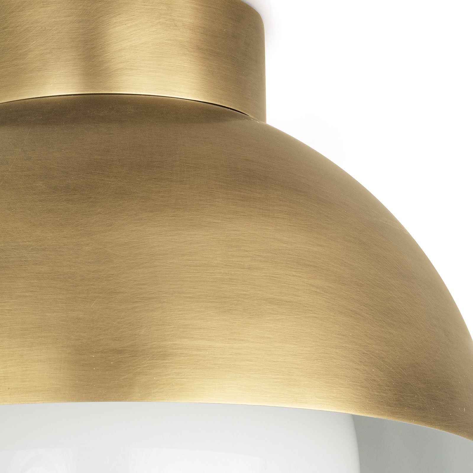 Montreux Flush Mount (Natural Brass)