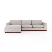 Colt 2-Piece Sectional - Aldred Silver