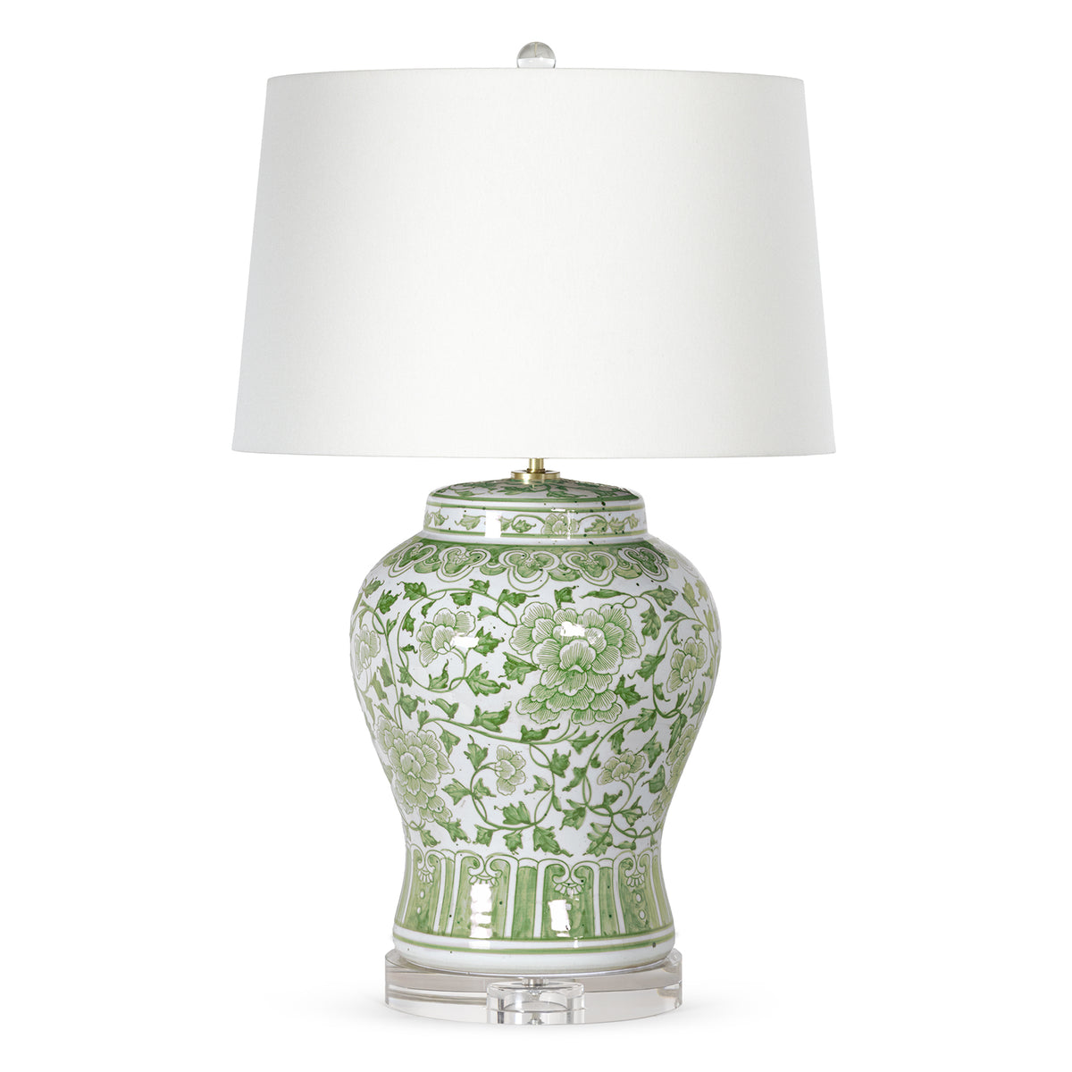 Briar Ceramic Table Lamp (Green)