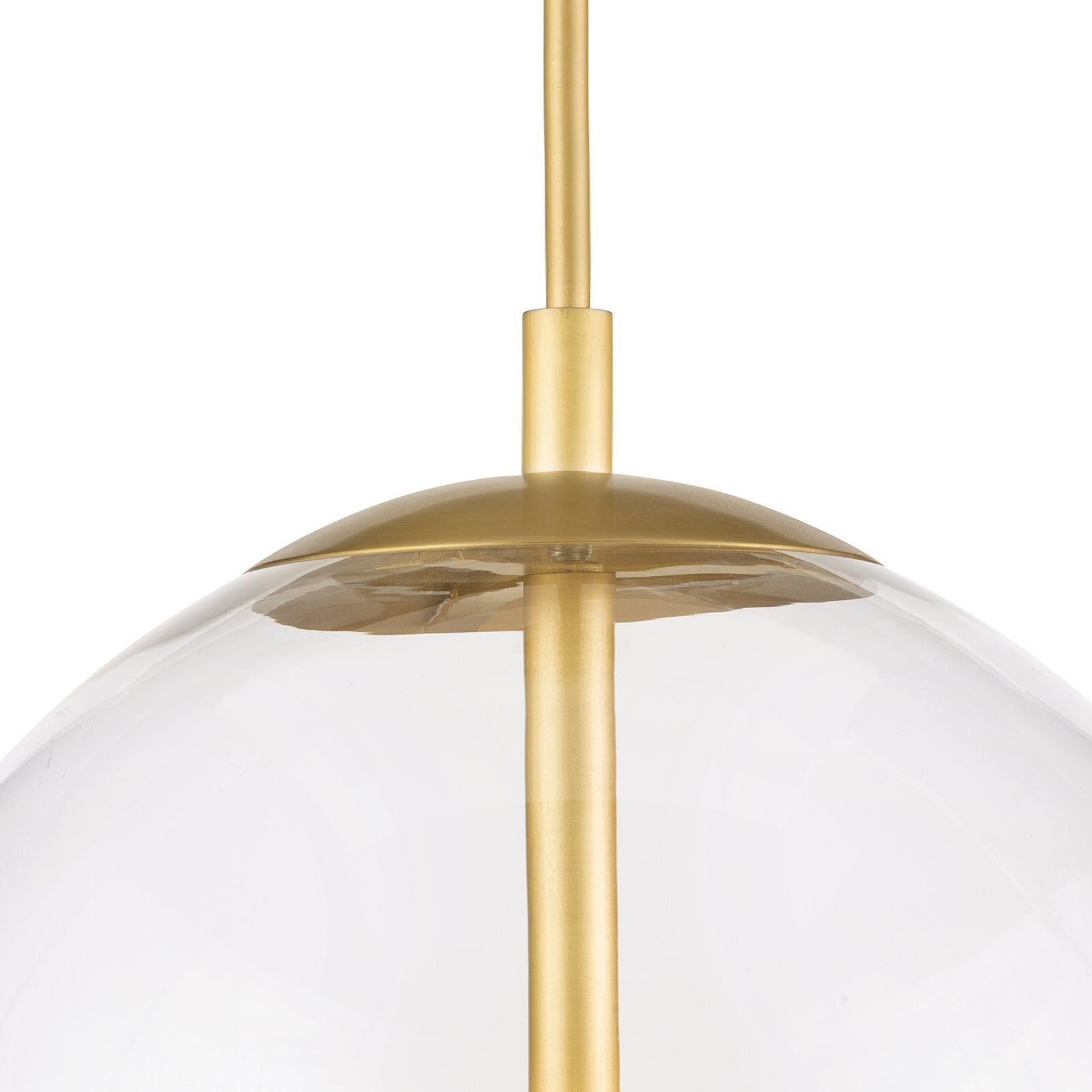 Cafe Pendant Medium (Natural Brass)