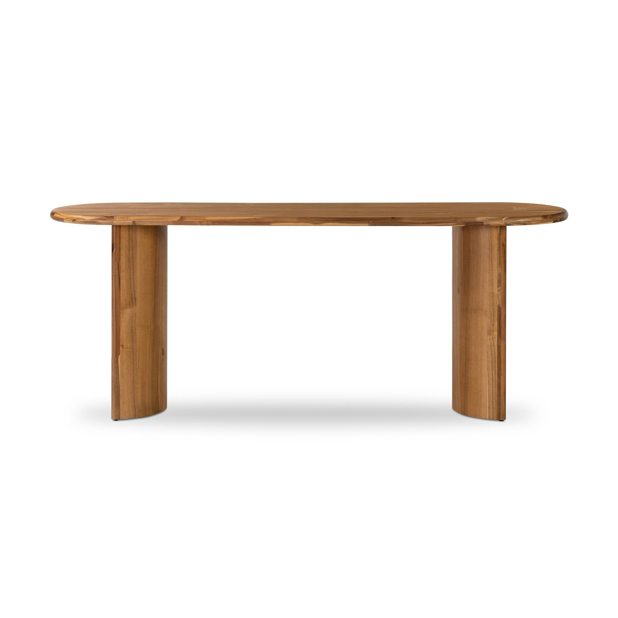 Paden Large Console Table - Sandy Acacia