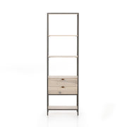 Trey Bookshelf - Natural Iron
