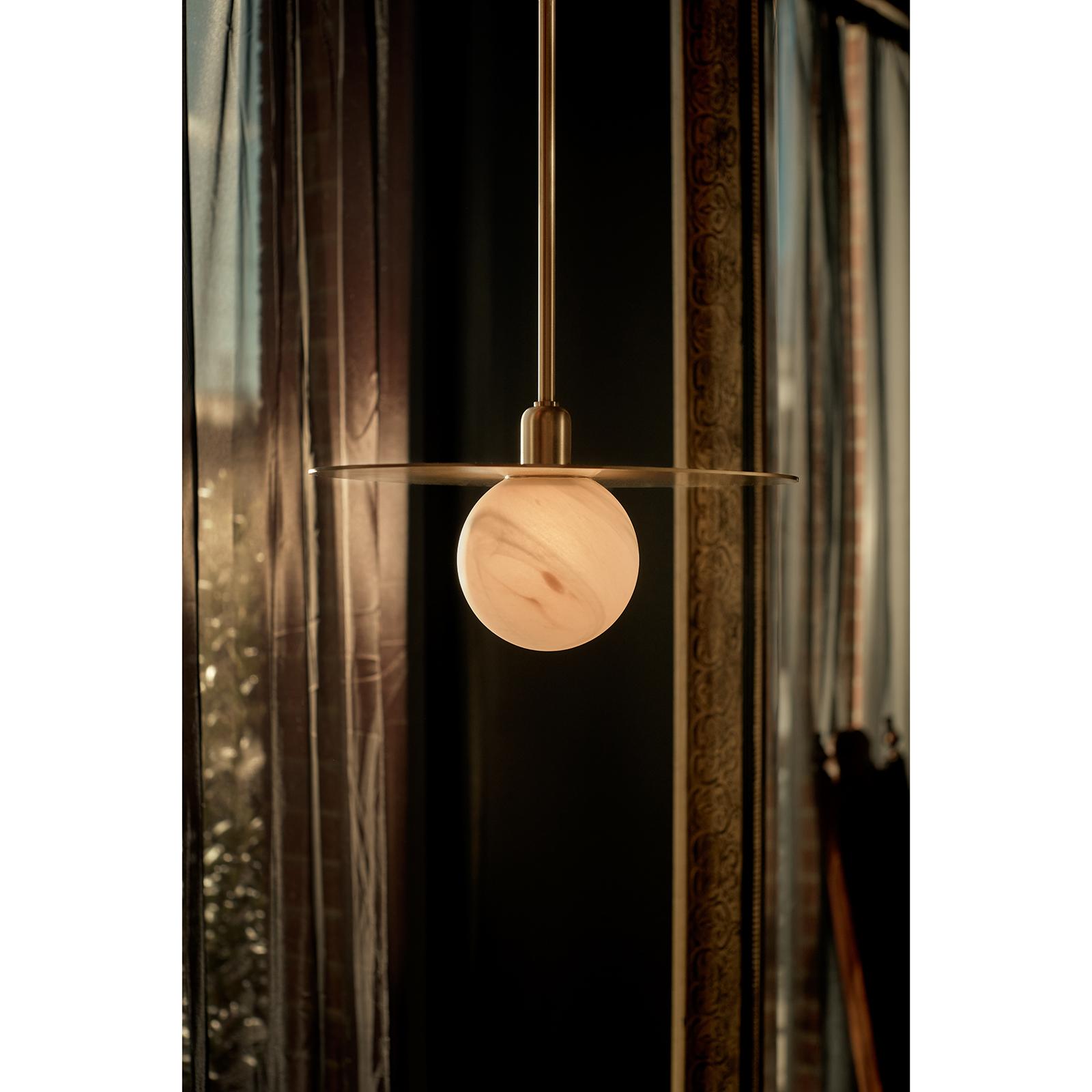 Rhoads Pendant (Natural Brass)
