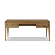 Bergstrom Desk - Warm Natural Oak Veneer