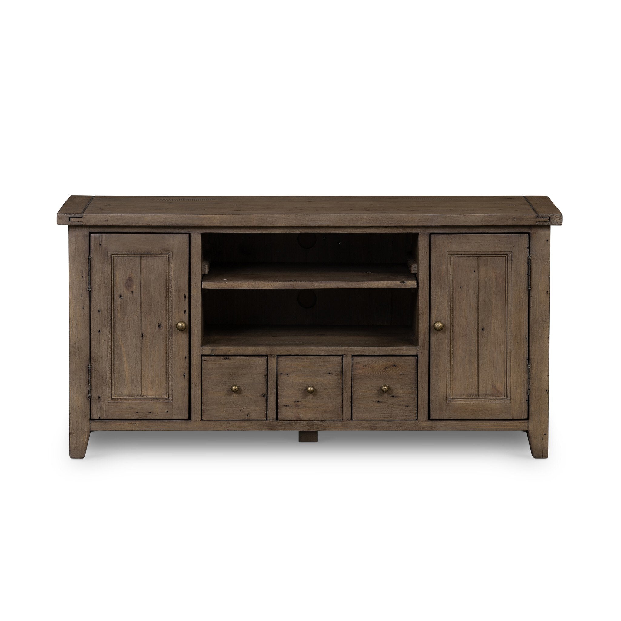 Irish Coast Small Tv Console - Sundried Ash