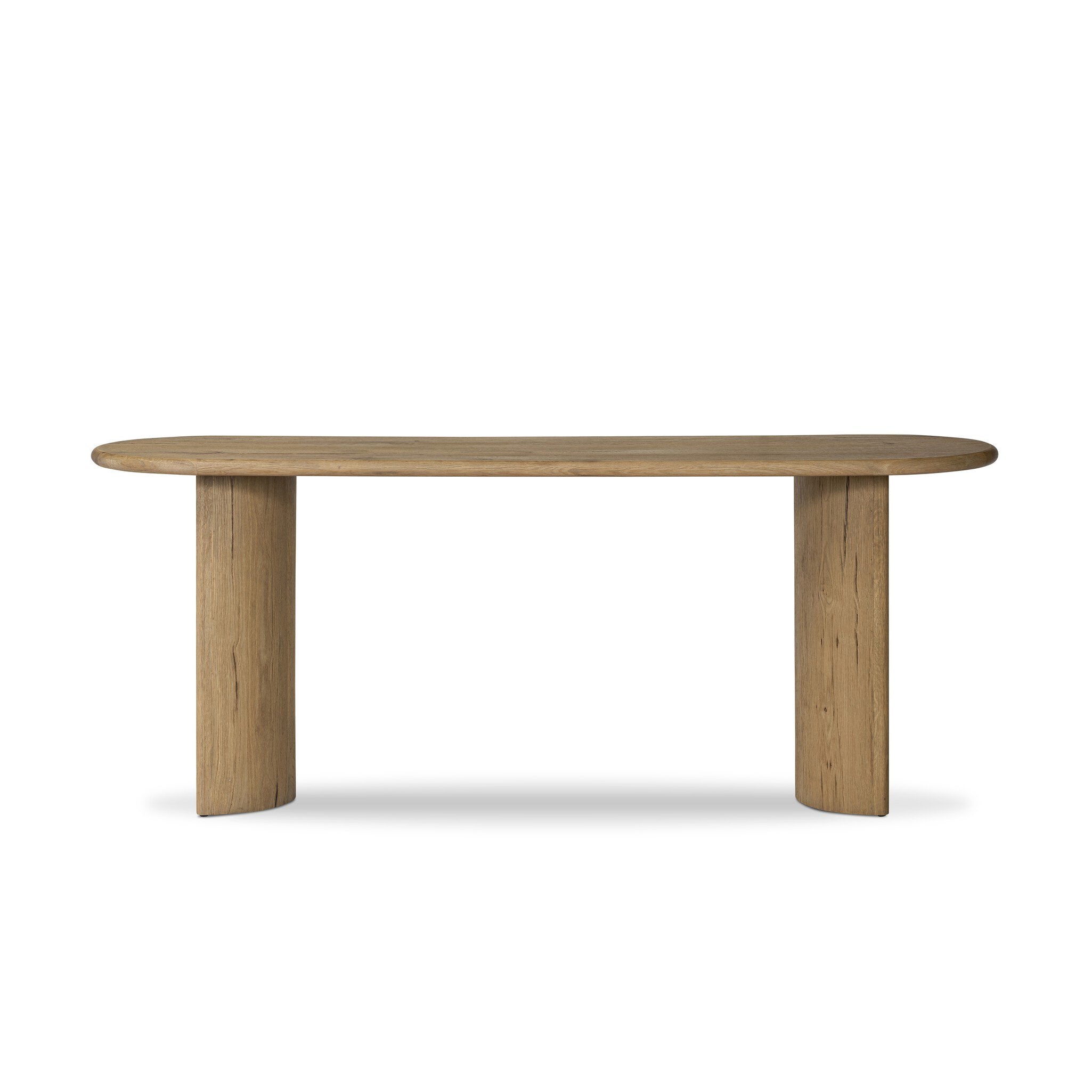 Paden Large Console Table - Worn Oak