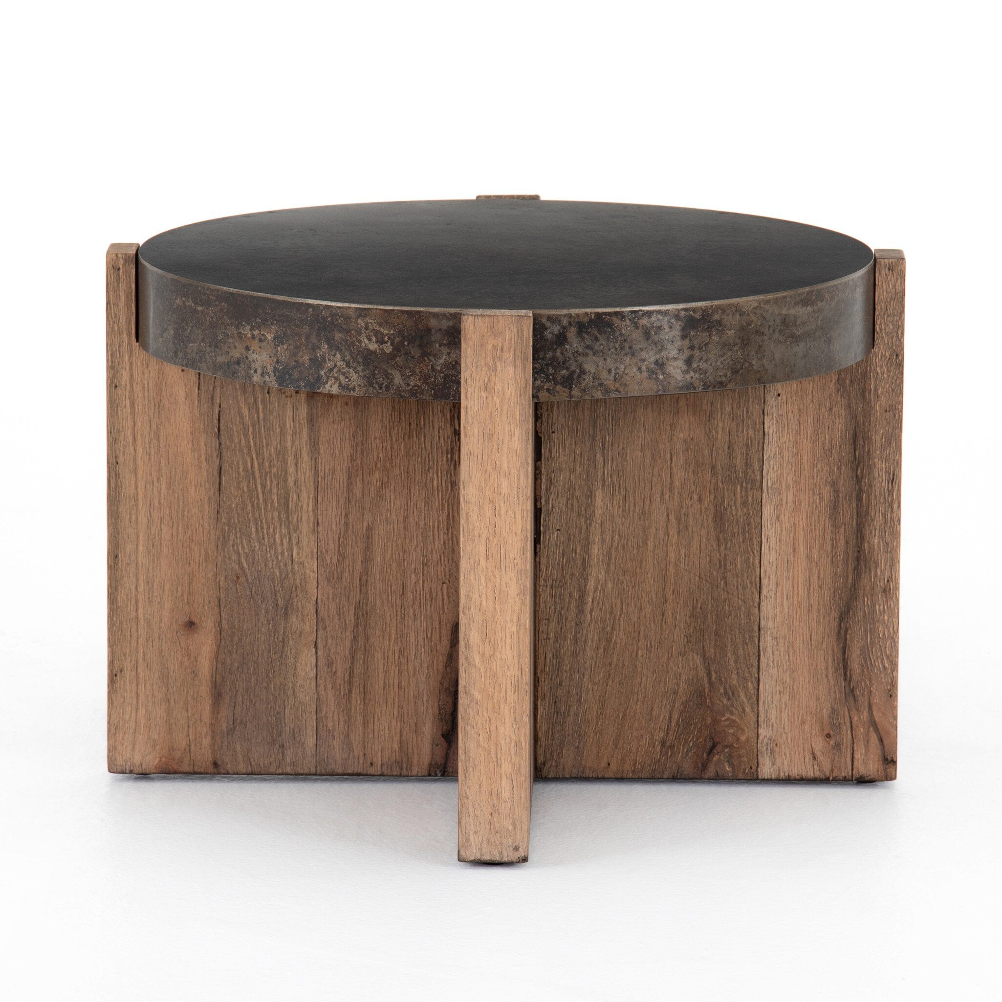 Bingham End Table - Rustic Oak Veneer