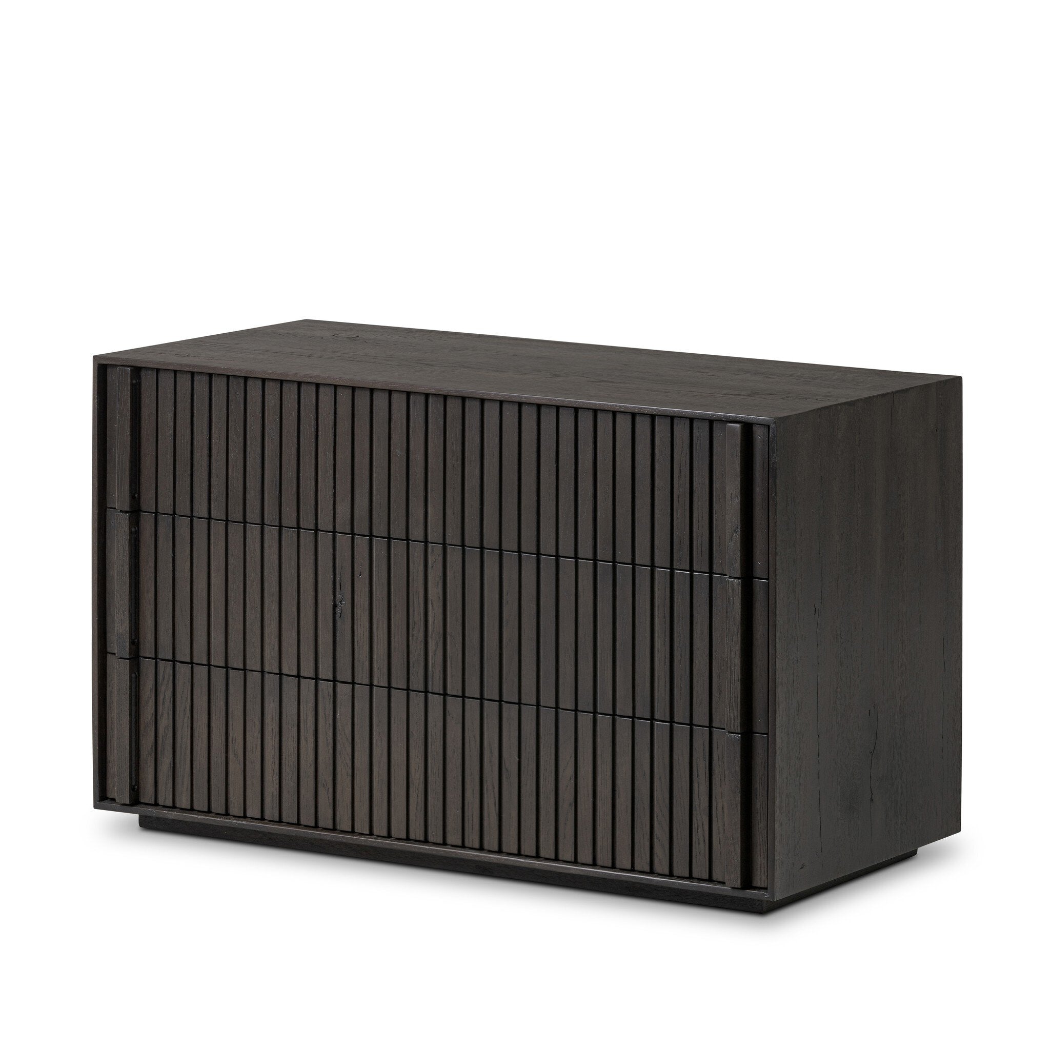 Leo Nightstand - Smoked Black Veneer