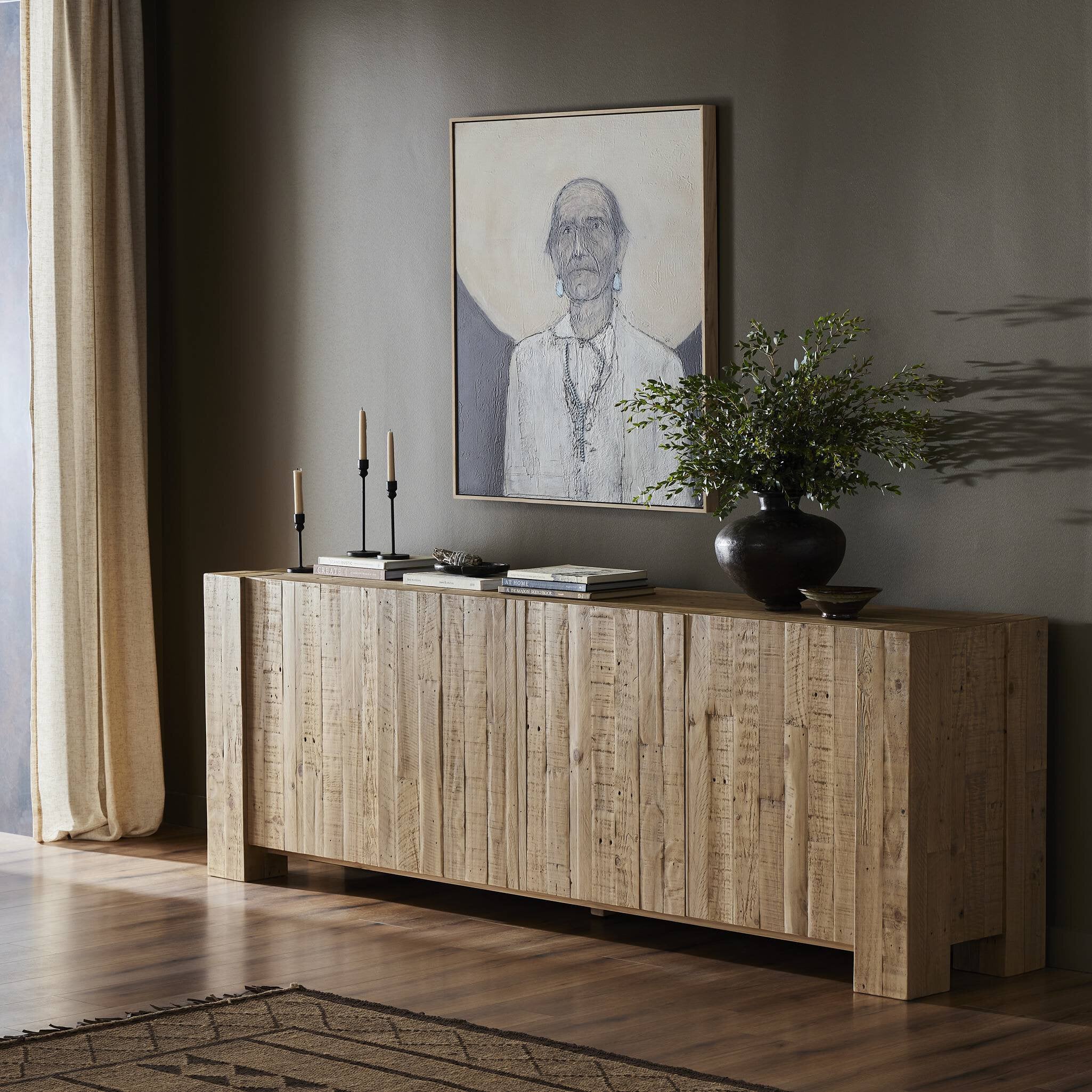 Perot Sideboard - Light Blonde Pine