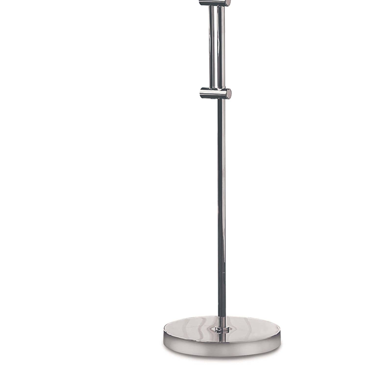Arc Floor Lamp With Metal Shade (Polished Nickel)
