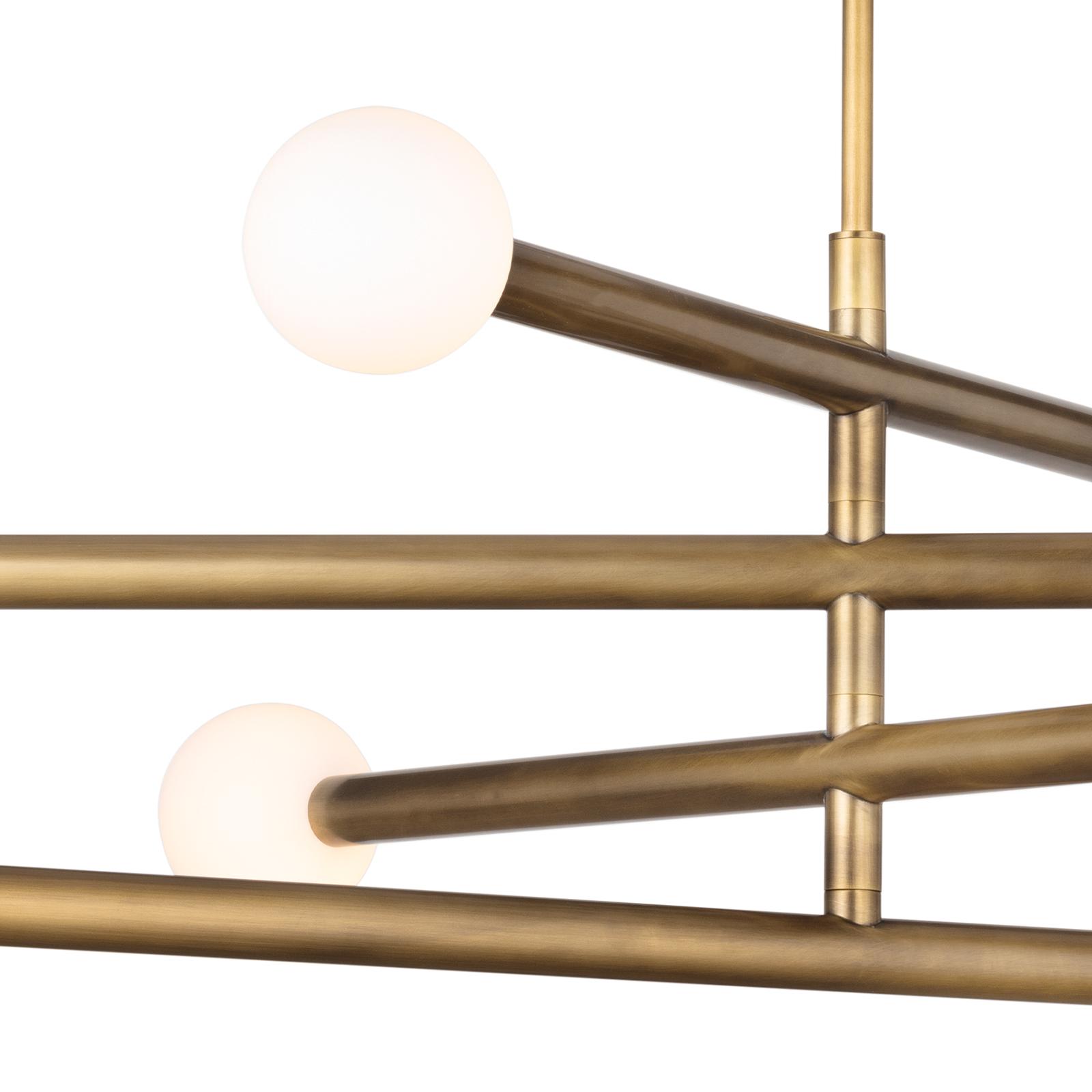 Beaubien Chandelier (Natural Brass)