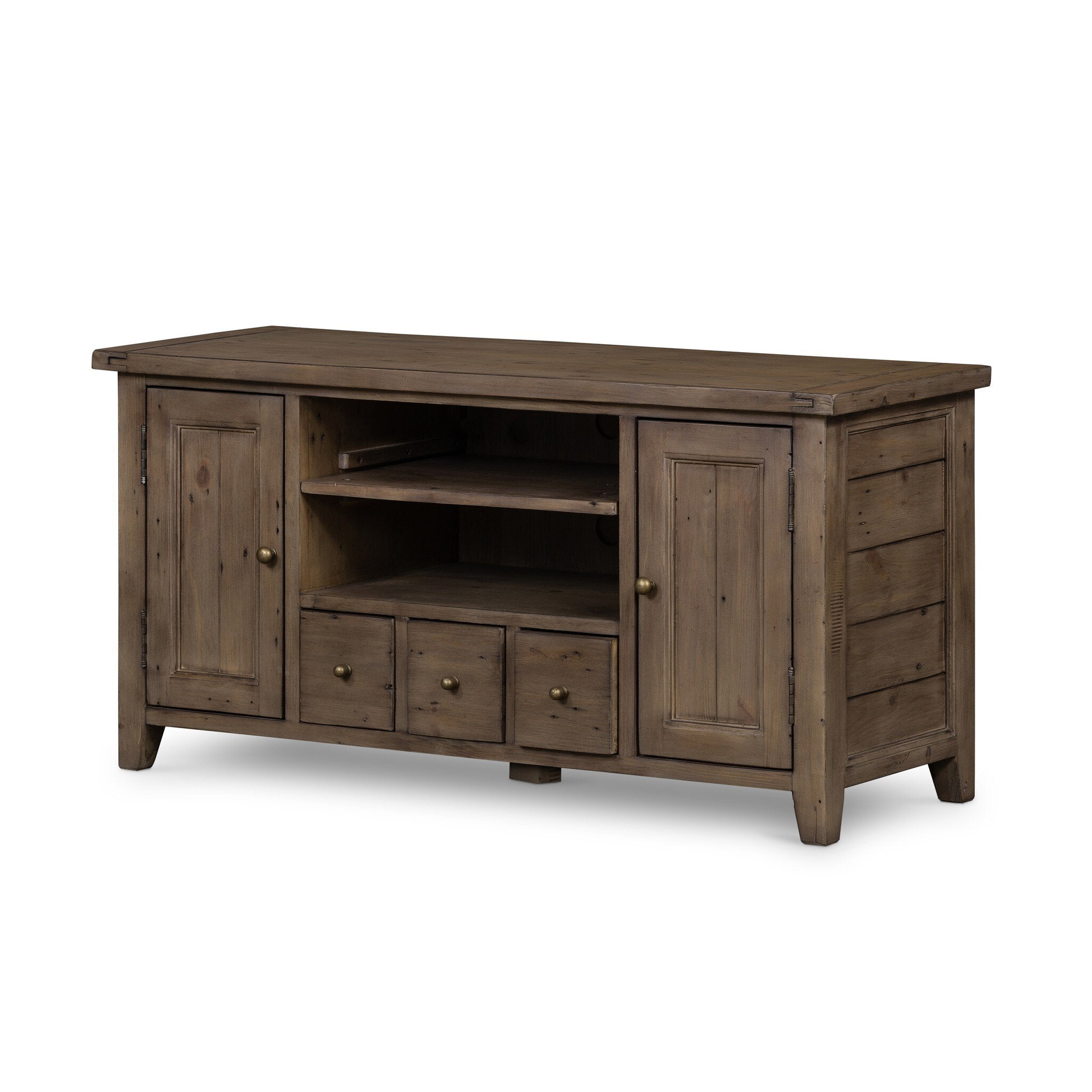 Irish Coast Small Tv Console - Sundried Ash