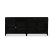 Shadow Box Media Console - Black