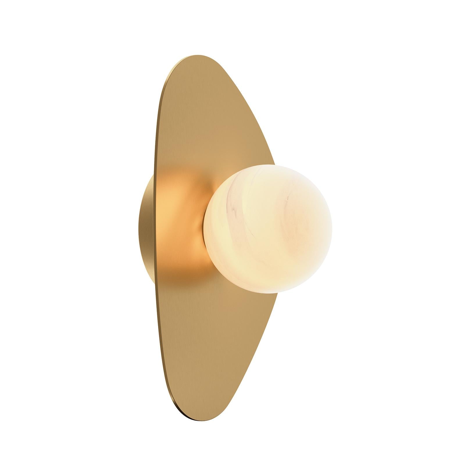 Rhoads Sconce (Natural Brass)