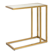Echelon Sofa Hugger Table (Natural Brass)