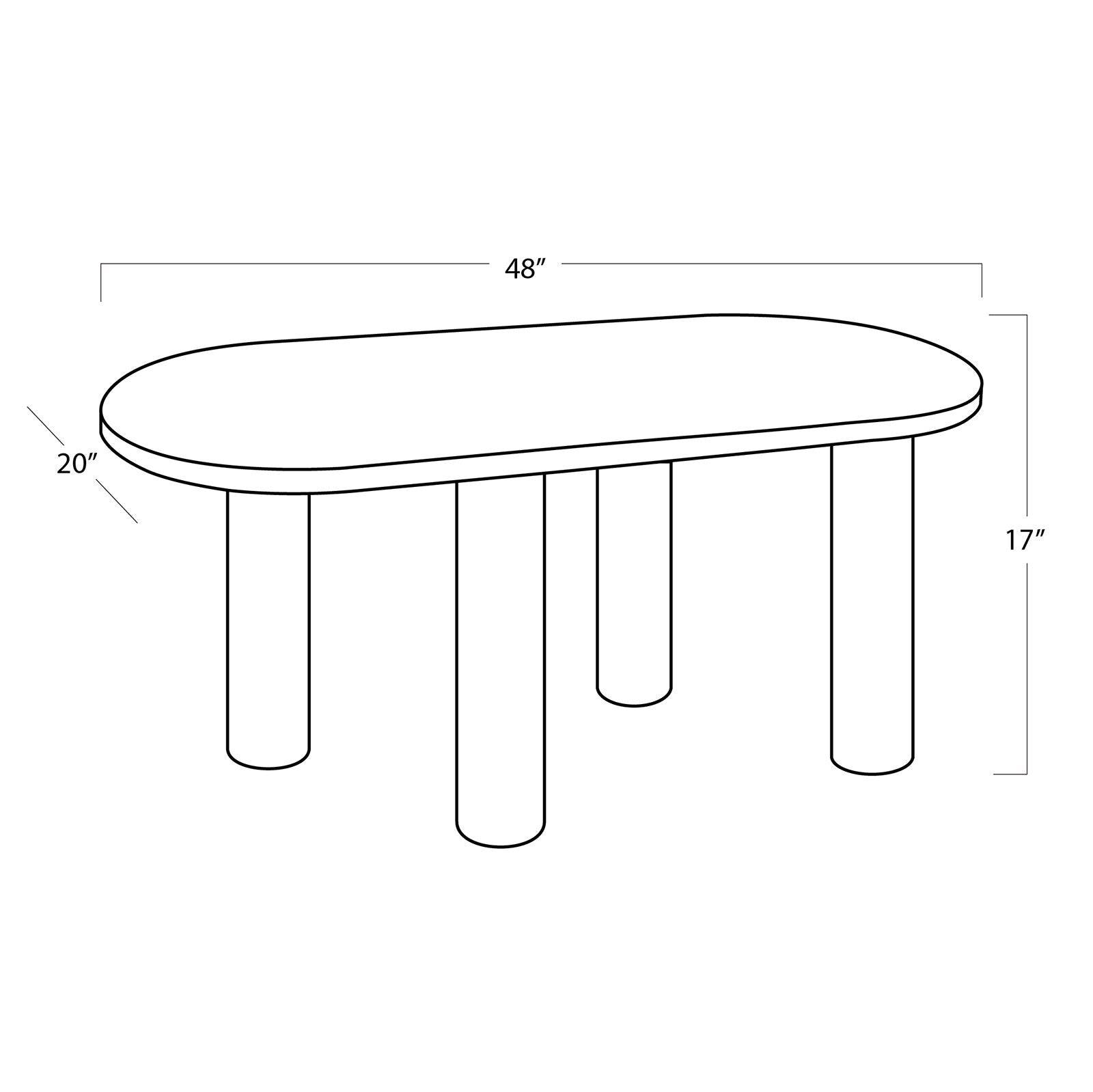 Gabrielle Marble Cocktail Table