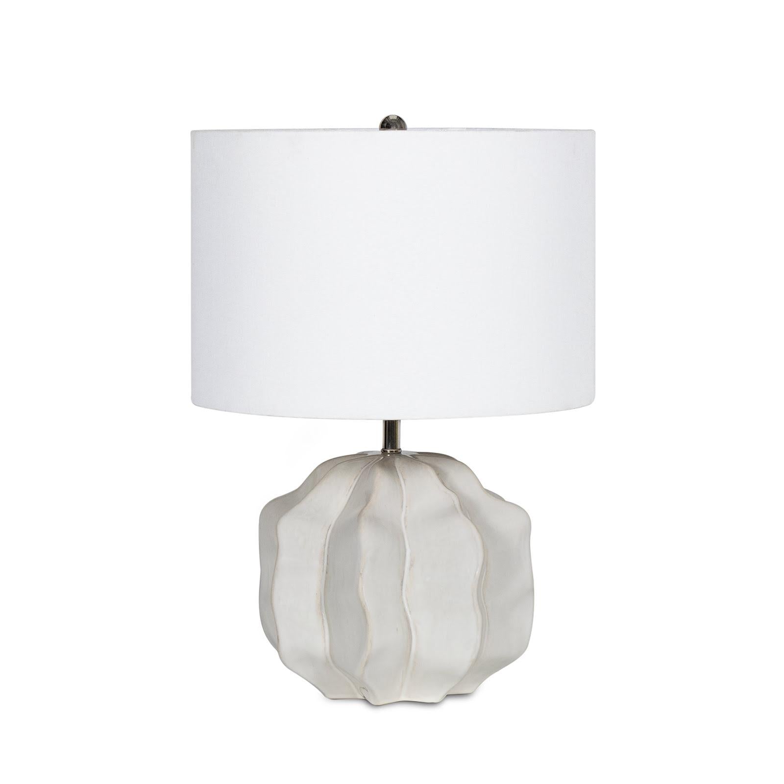Destin Ceramic Mini Lamp (Ivory)