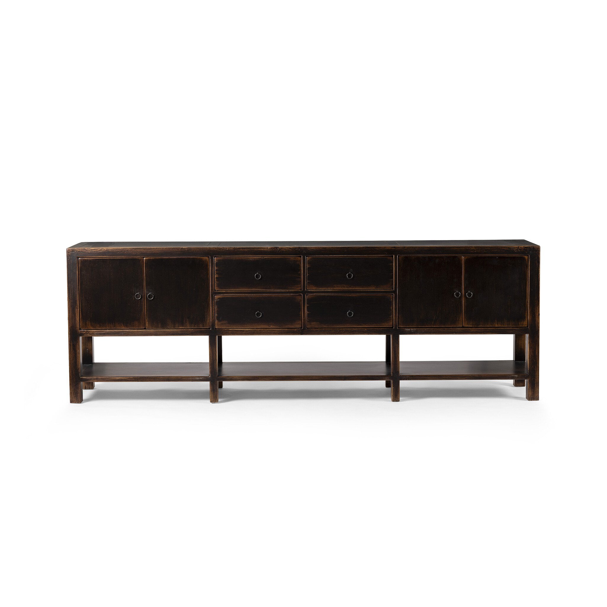 Shizuko Sideboard - Distressed Walnut