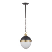 Otis Pendant Medium (Blackened Brass and Natural Brass)