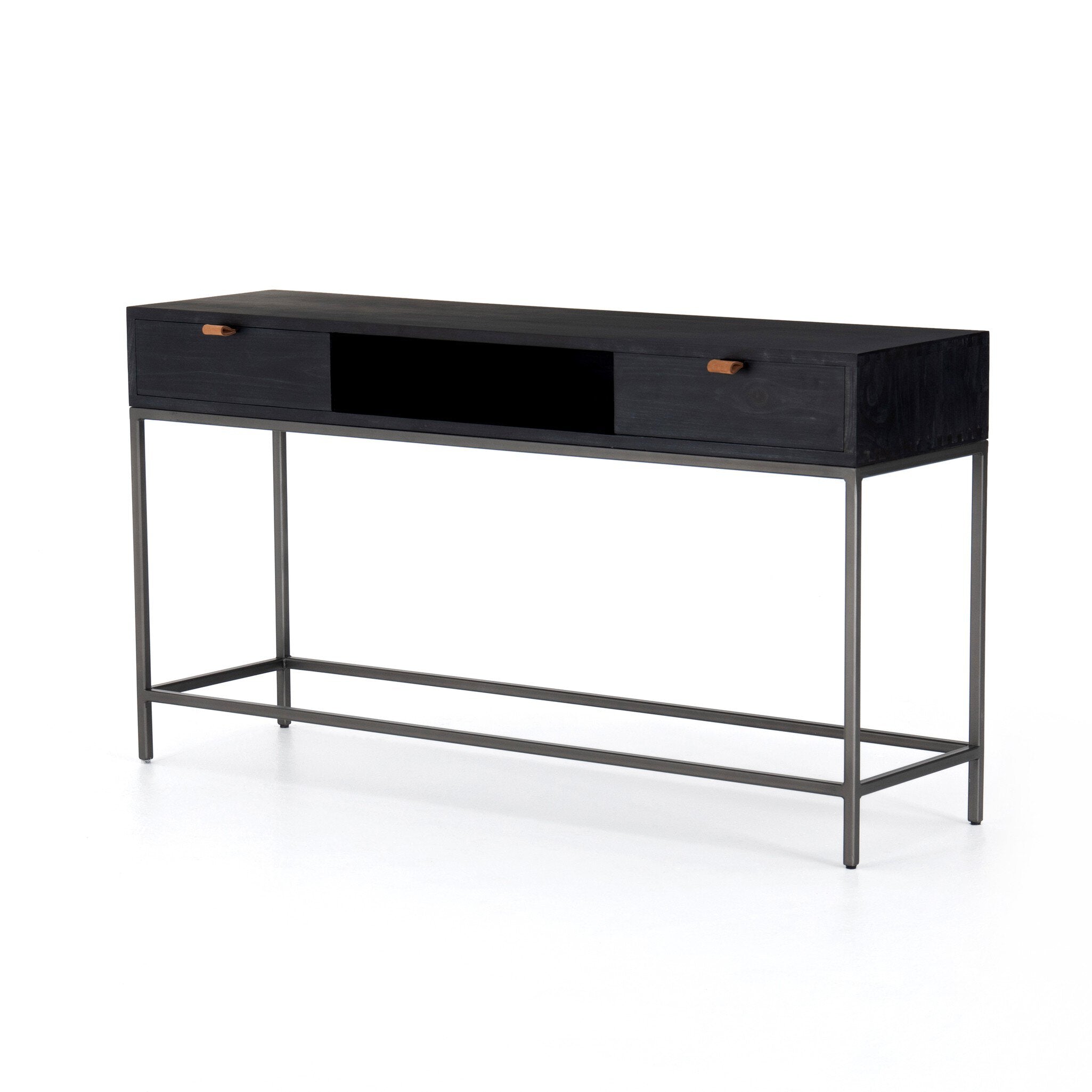 Trey Console Table - Natural Iron