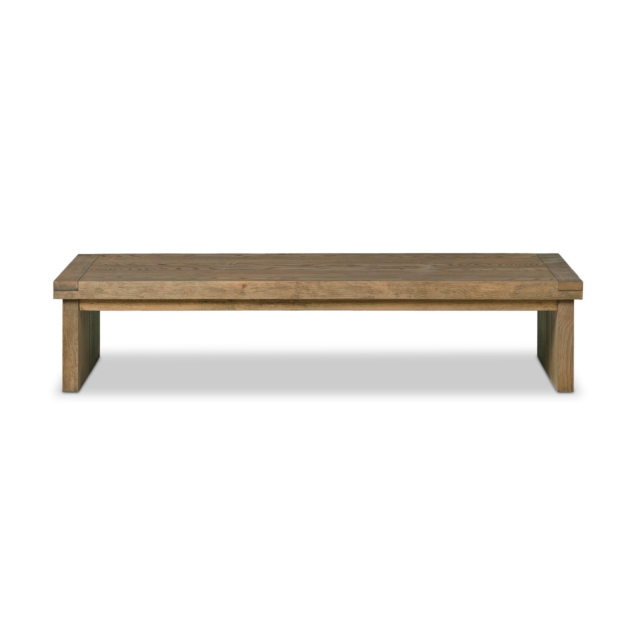 Warby Coffee Table - Worn Oak Veneer
