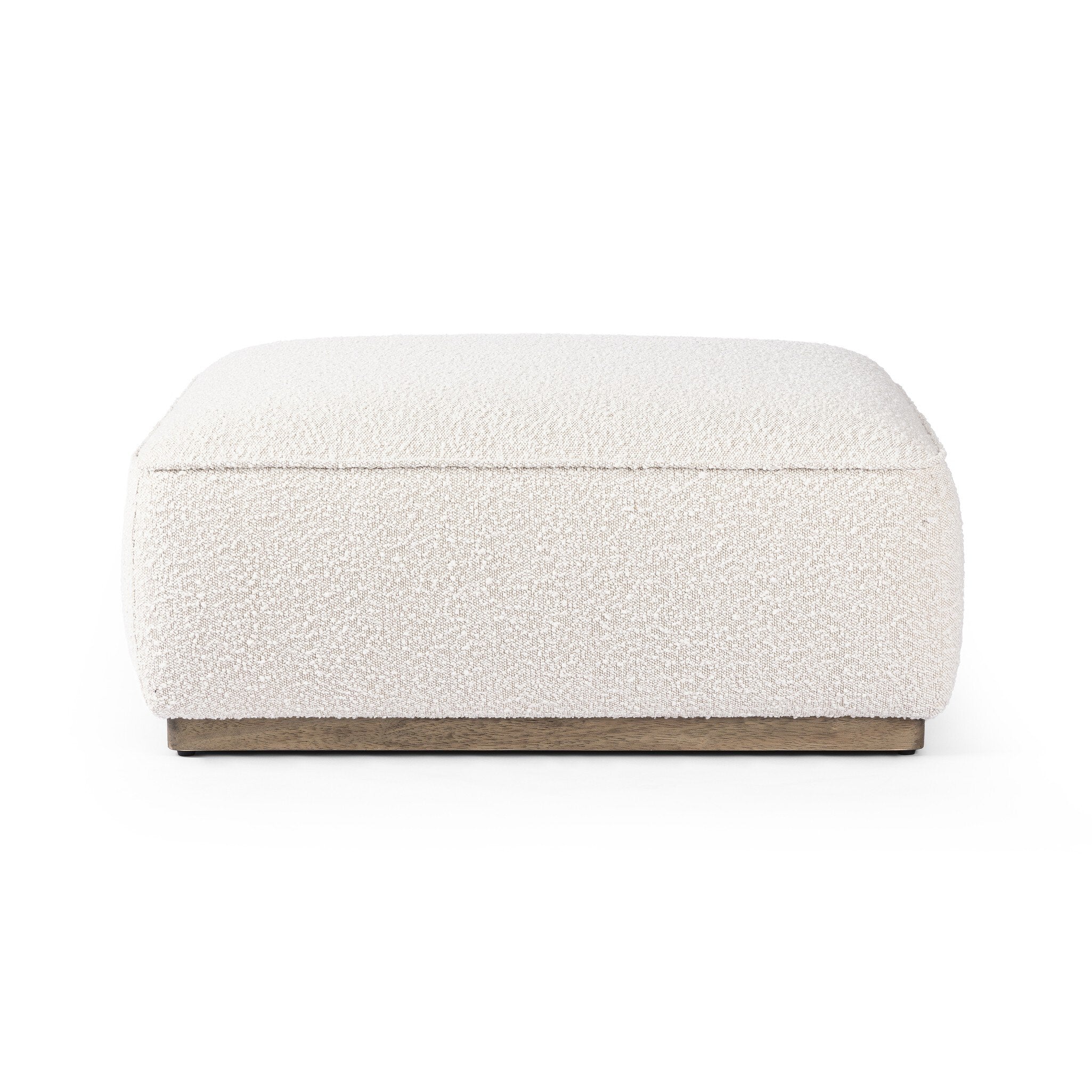 Sinclair Square Ottoman-36" - Knoll Natural