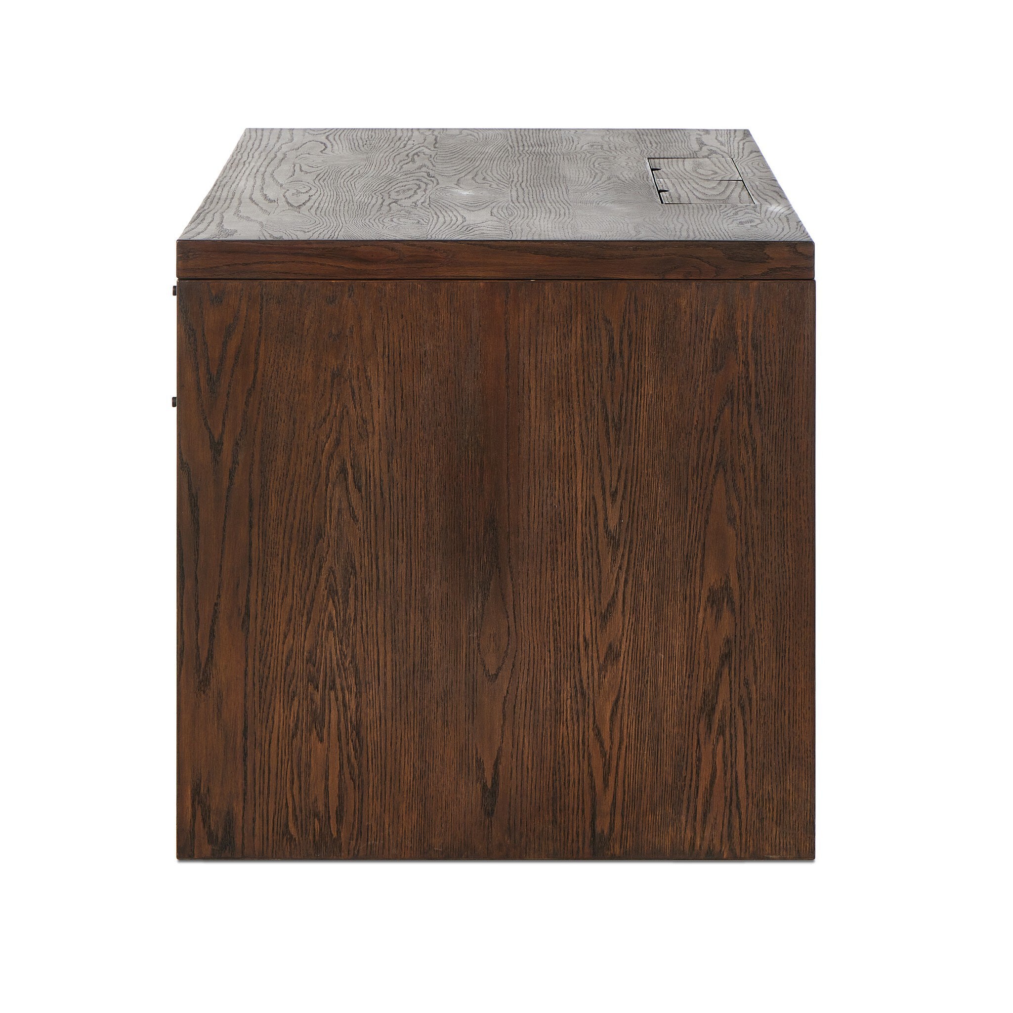 Torrington Desk - Umber Oak Resawn