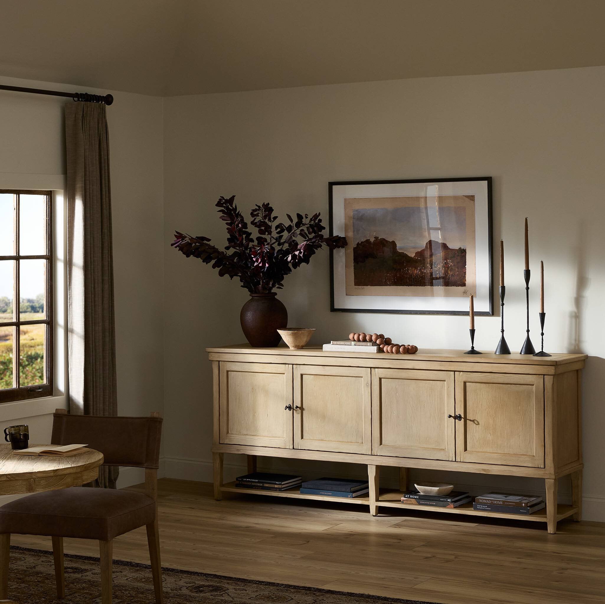 Brimley Sideboard - Aged Light Pine