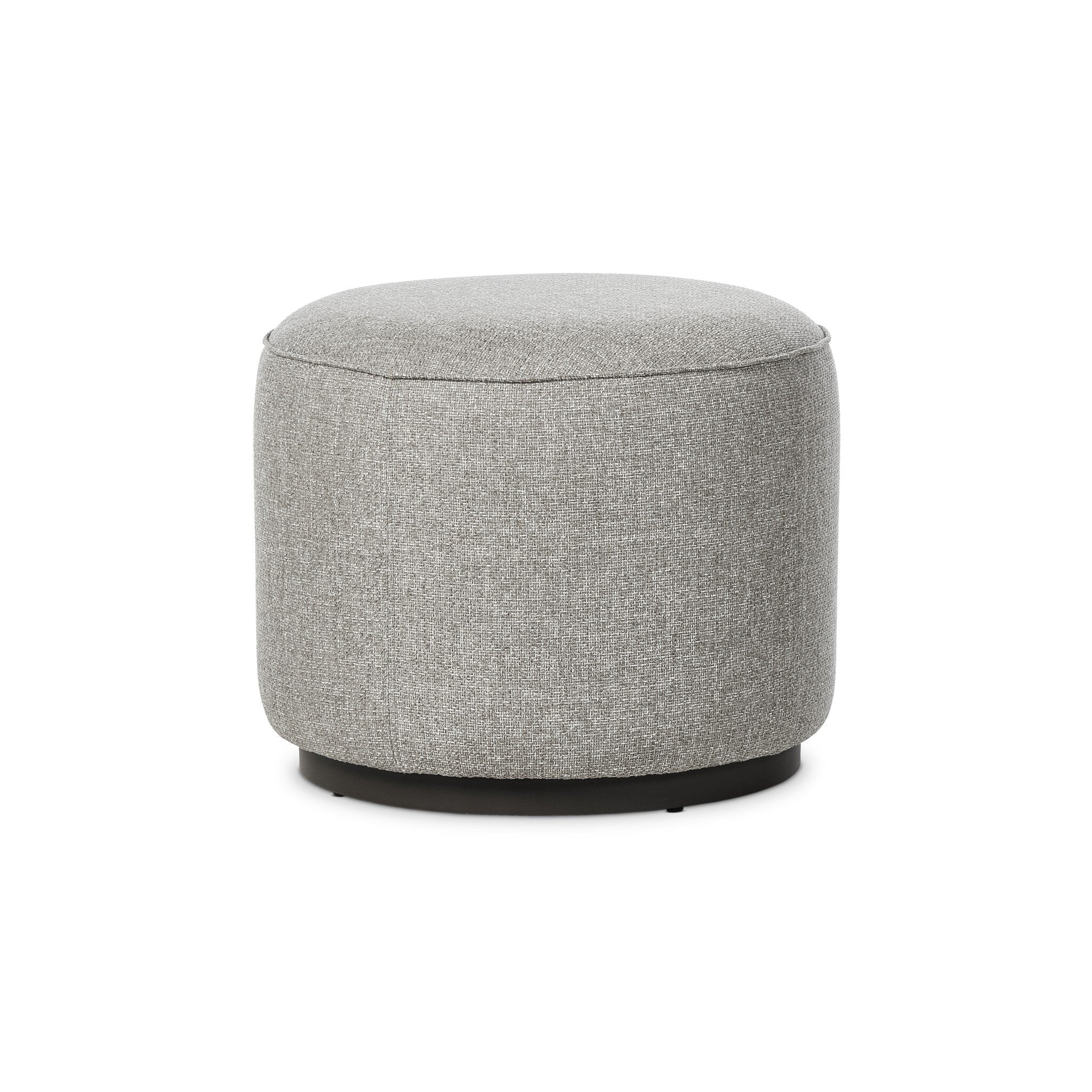 Sinclair Outdoor Ottoman - Hayes Smoke