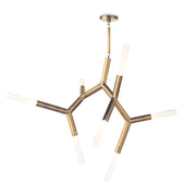 Traveler Chandelier (Natural Brass)