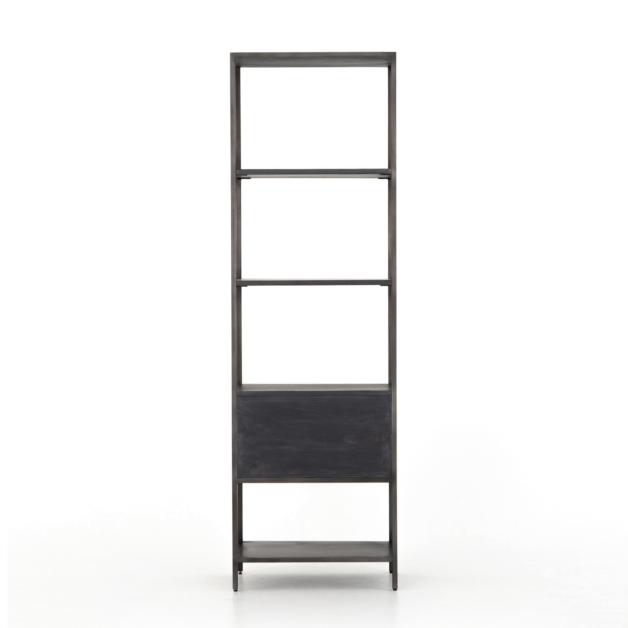 Trey Bookshelf - Natural Iron