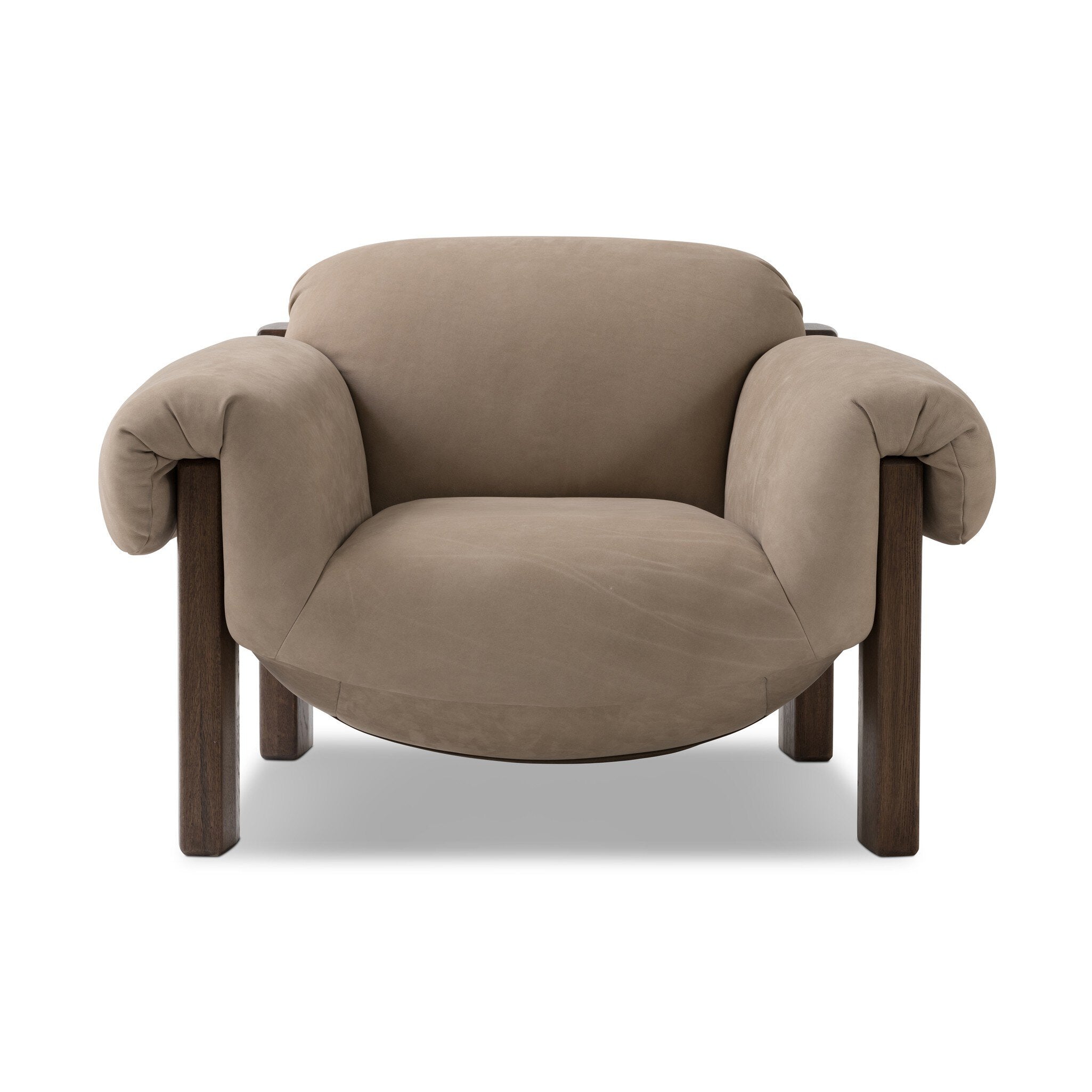 Samena Chair - Nubuck Nude