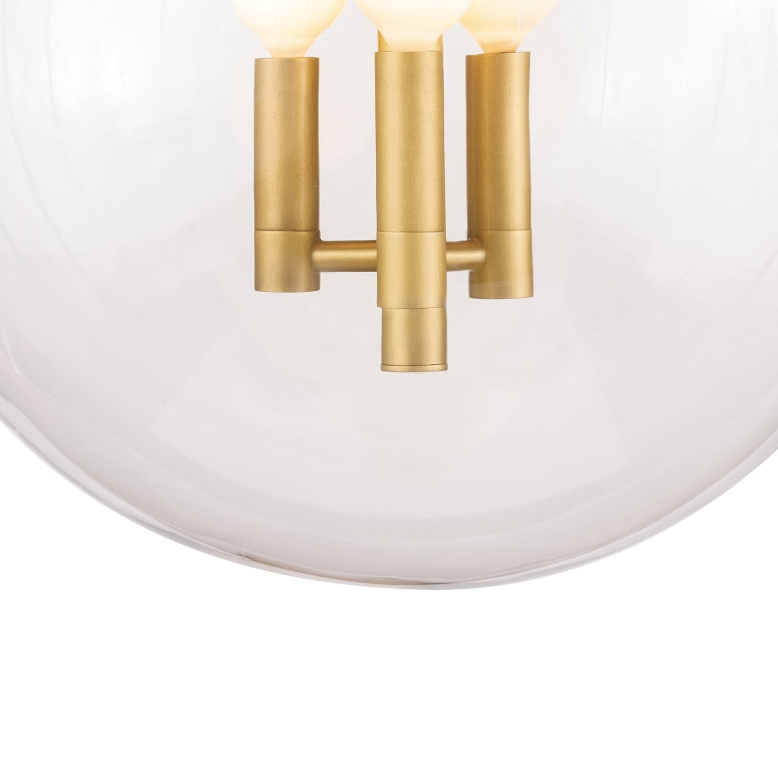 Cafe Pendant Medium (Natural Brass)